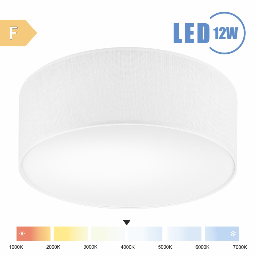 Brilagi - Светодиодный потолочный светильник SIRIJA LED/12W/230V диаметр 35 см белый