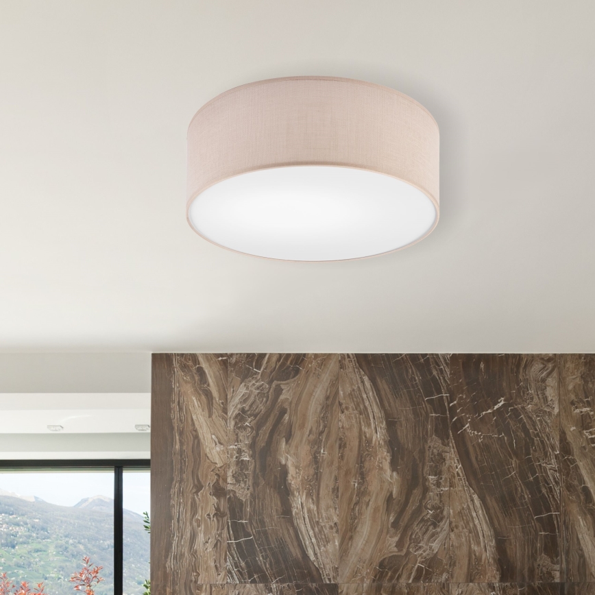 Brilagi - Светодиодный потолочный светильник SIRIJA LED/12W/230V диаметр 35 см бежевый