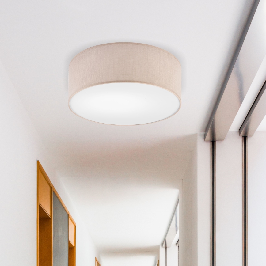 Brilagi - Светодиодный потолочный светильник SIRIJA LED/12W/230V диаметр 35 см бежевый