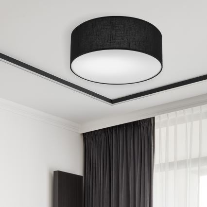 Brilagi - Светодиодный потолочный светильник SIRIJA LED/12W/230V диаметр 35 см черный