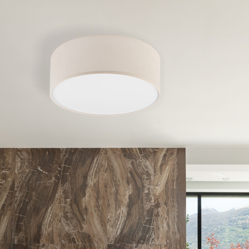 Brilagi - Светодиодный потолочный светильник SIRIJA LED/12W/230V диаметр 35 см кремовый