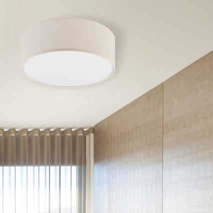 Brilagi - Светодиодный потолочный светильник SIRIJA LED/12W/230V диаметр 35 см кремовый