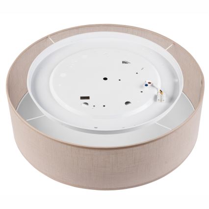 Brilagi - Светодиодный потолочный светильник SIRIJA LED/24W/230V диаметр 45 см бежевый