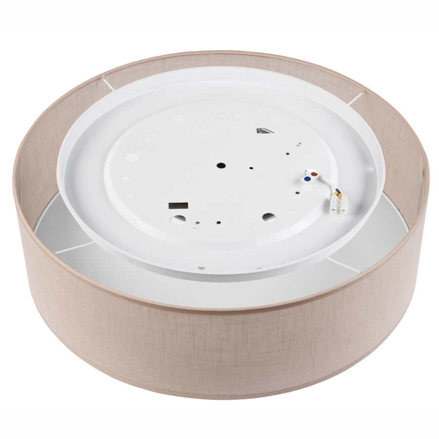 Brilagi - Светодиодный потолочный светильник SIRIJA LED/24W/230V диаметр 45 см бежевый