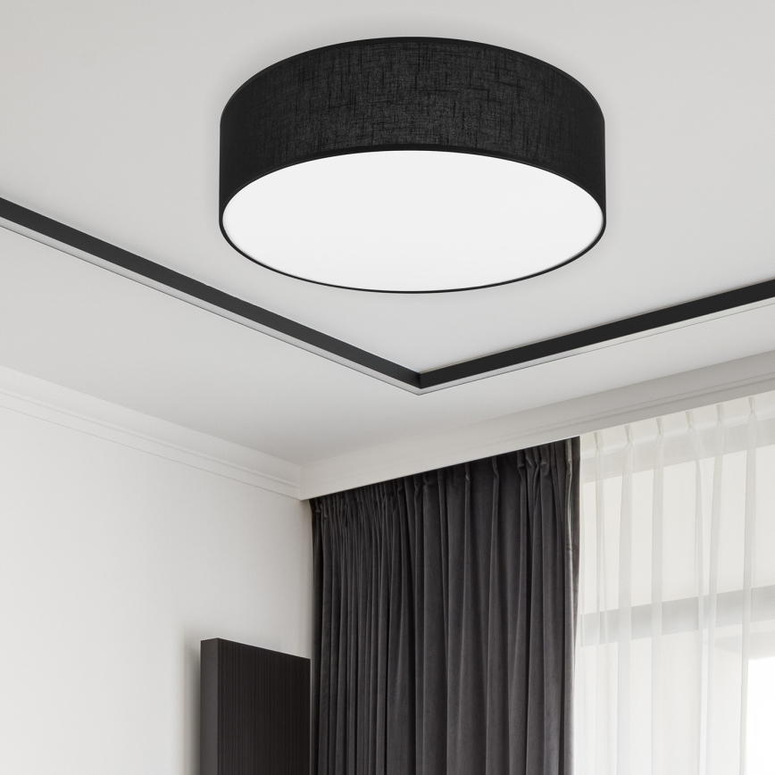 Brilagi - Светодиодный потолочный светильник SIRIJA LED/24W/230V диаметр 45 см черный