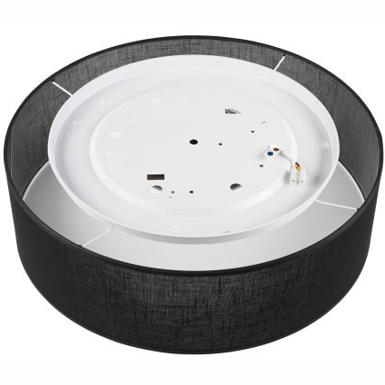 Brilagi - Светодиодный потолочный светильник SIRIJA LED/24W/230V диаметр 45 см черный