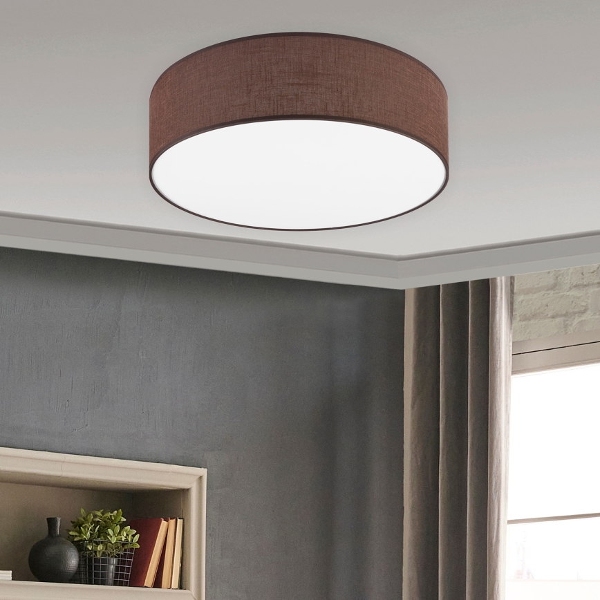 Brilagi - Светодиодный потолочный светильник SIRIJA LED/24W/230V диаметр 45 см коричневый