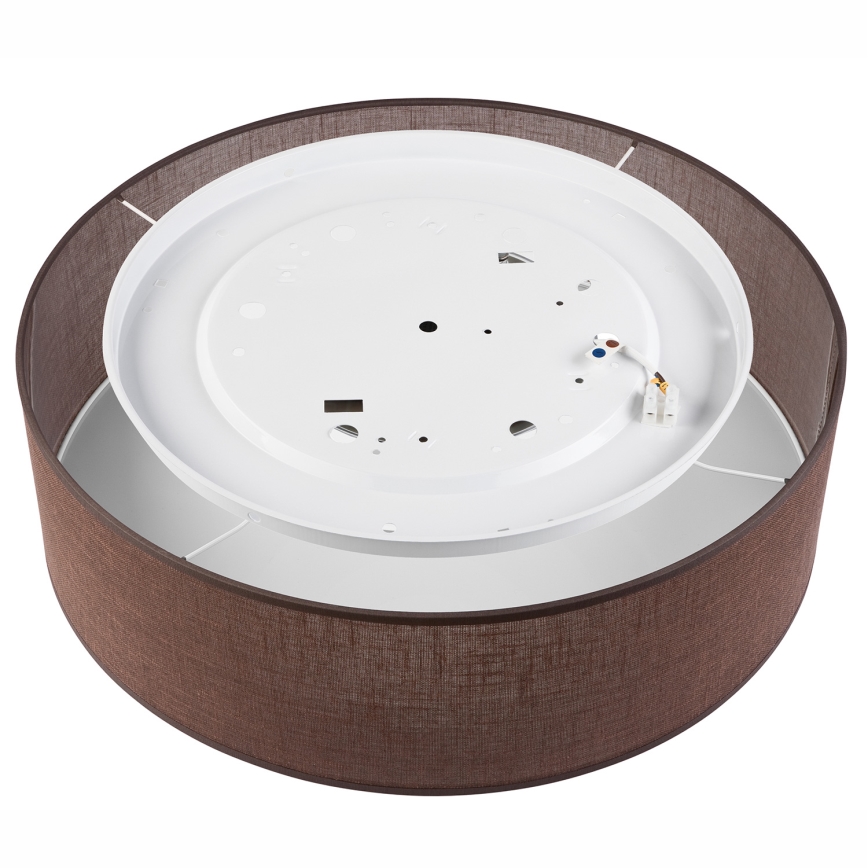 Brilagi - Светодиодный потолочный светильник SIRIJA LED/24W/230V диаметр 45 см коричневый