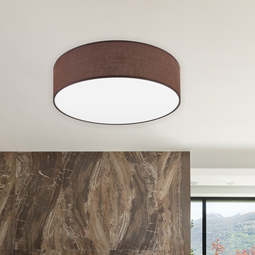Brilagi - Светодиодный потолочный светильник SIRIJA LED/36W/230V диаметр 45 см коричневый