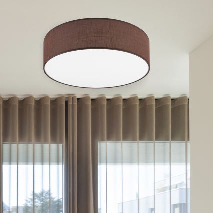 Brilagi - Светодиодный потолочный светильник SIRIJA LED/36W/230V диаметр 45 см коричневый