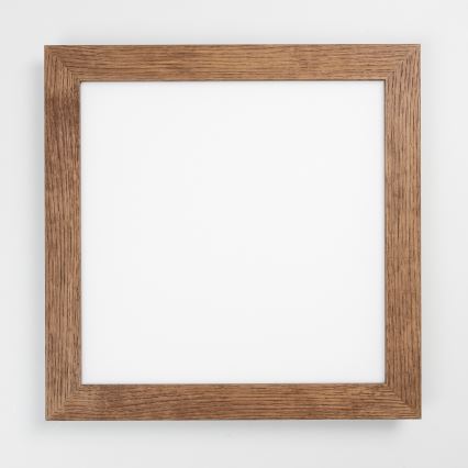 Brilagi - Светодиодный потолочный светильник SLIMFRAME WOOD LED/36W/230V 49,5x49,5 см темно-коричневый