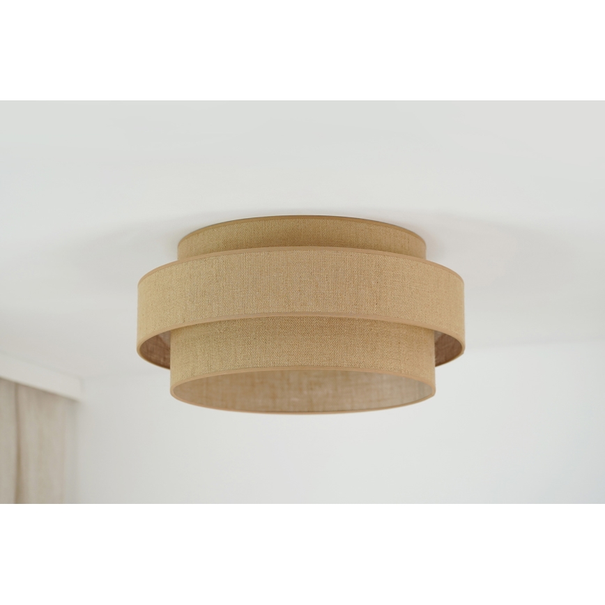Brilagi - Светодиодный потолочный светильник SPACE YUTE LED/12W/230V диаметр 50 см 3000K/4000K/6400K бежевый