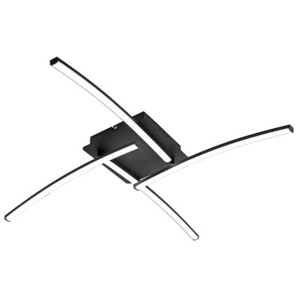Brilagi - Светодиодный потолочный светильник STRIPES LED/32W/230V черный