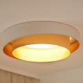 Brilagi - Светодиодный потолочный светильник VEGAS SHINE LED/24W/230V диаметр 60 см бежевый/кремовый