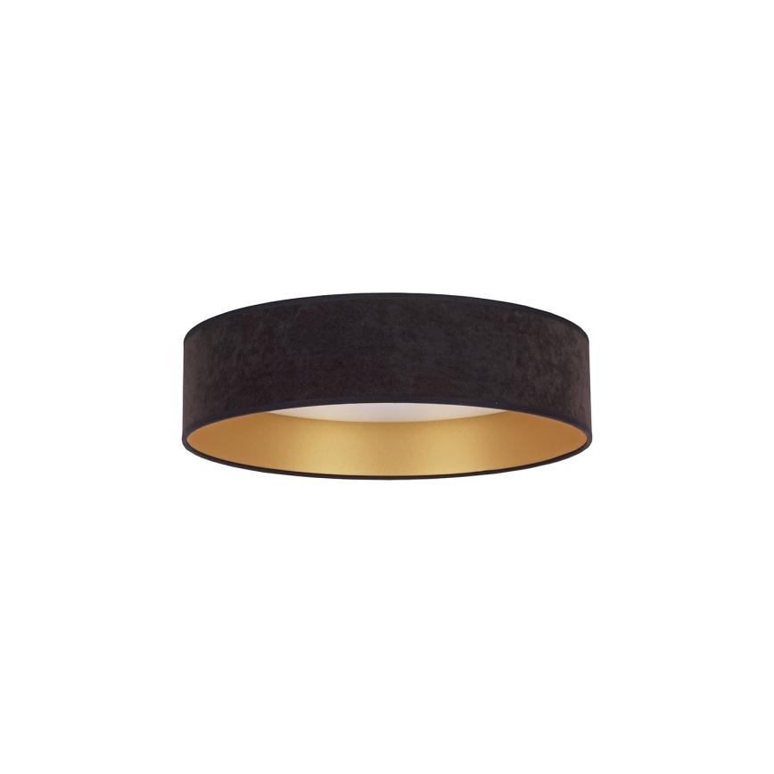 Brilagi - Светодиодный потолочный светильник VELVET LED/12W/230V диаметр 30 см 3000K/4000K/6400K черный/золотистый