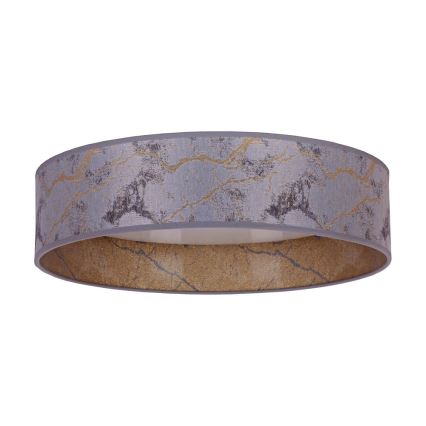 Brilagi - Светодиодный потолочный светильник VELVET LED/24W/230V диаметр 40 см 3000/4000/6400K серый/золотой