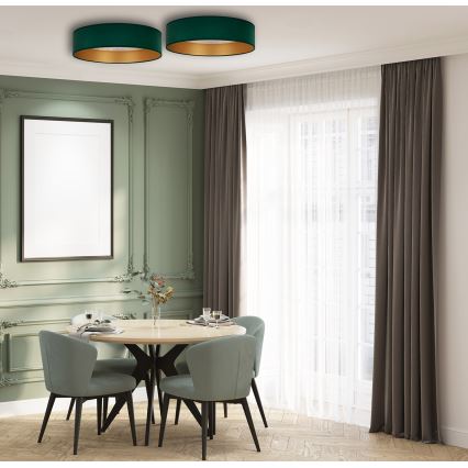 Brilagi - Светодиодный потолочный светильник VELVET STAR LED/24W/230V диаметр 40 см 3000K/4000K/6400K зеленый/золотистый