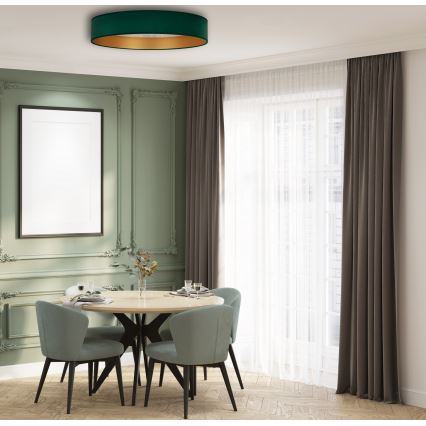 Brilagi - Светодиодный потолочный светильник VELVET STAR LED/36W/230V диаметр 55 см 3000K/4000K/6400K зеленый/золотистый