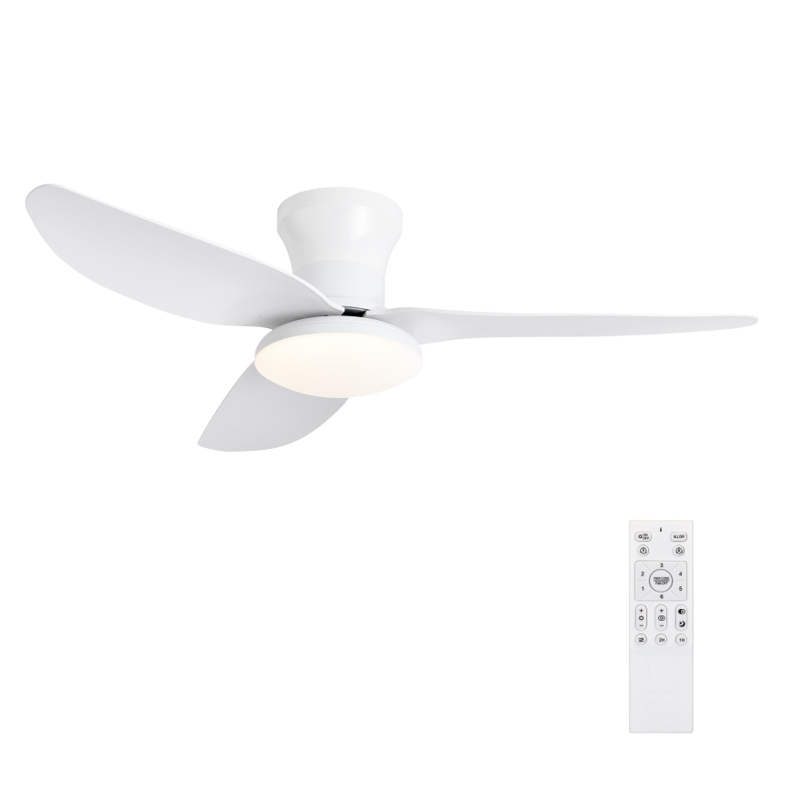 Brilagi - Светодиодный потолочный вентилятор с регулированием яркости LED/30W/230V 3000-6500K белый + дистанционное управление