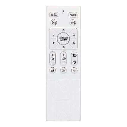 Brilagi - Светодиодный потолочный вентилятор с регулированием яркости LED/30W/230V 3000-6500K белый + дистанционное управление