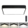 Brilagi - Светодиодный регулируемый потолочный светильник POOL LED/36W/230V 3000-6000K 40x40 см черный + пульт дистанционного управления