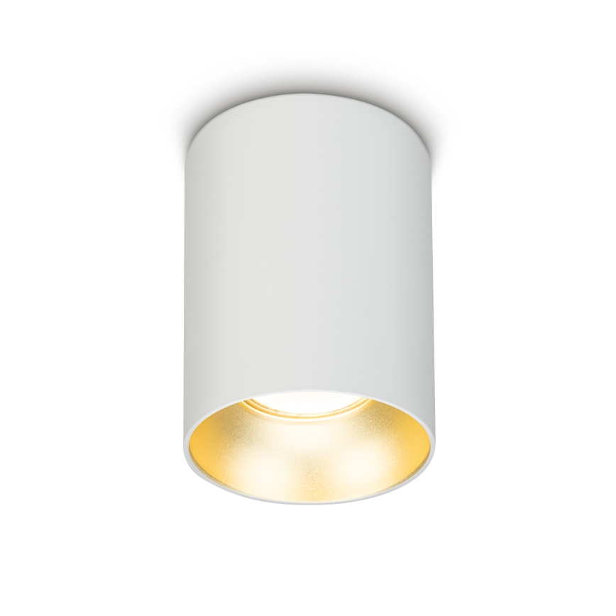 Brilagi - LED RGBW диммируемый точечный светильник TRINE 1xGU10/4,8W/230V 3000K белый/золотой + пульт дистанционного управления