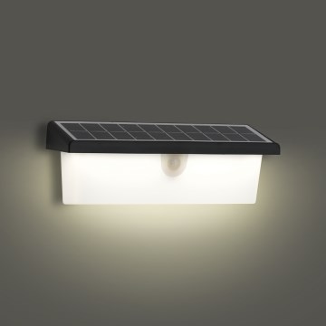 Brilagi - Светодиодный солнечный настенный светильник с датчиком SUN RAY LED/6W/3,7V 2200 mAh IP44