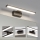 Brilagi - Светодиодный светильник для зеркала в ванной 3-в-1 VESTRA LED/8W/230V 40 см IP44 чёрный