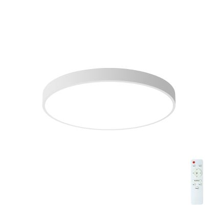 Brilagi - Диммируемый потолочный светильник POOL LED/60W/230V 3000-6000K диаметр 60 см белый + дистанционное управление