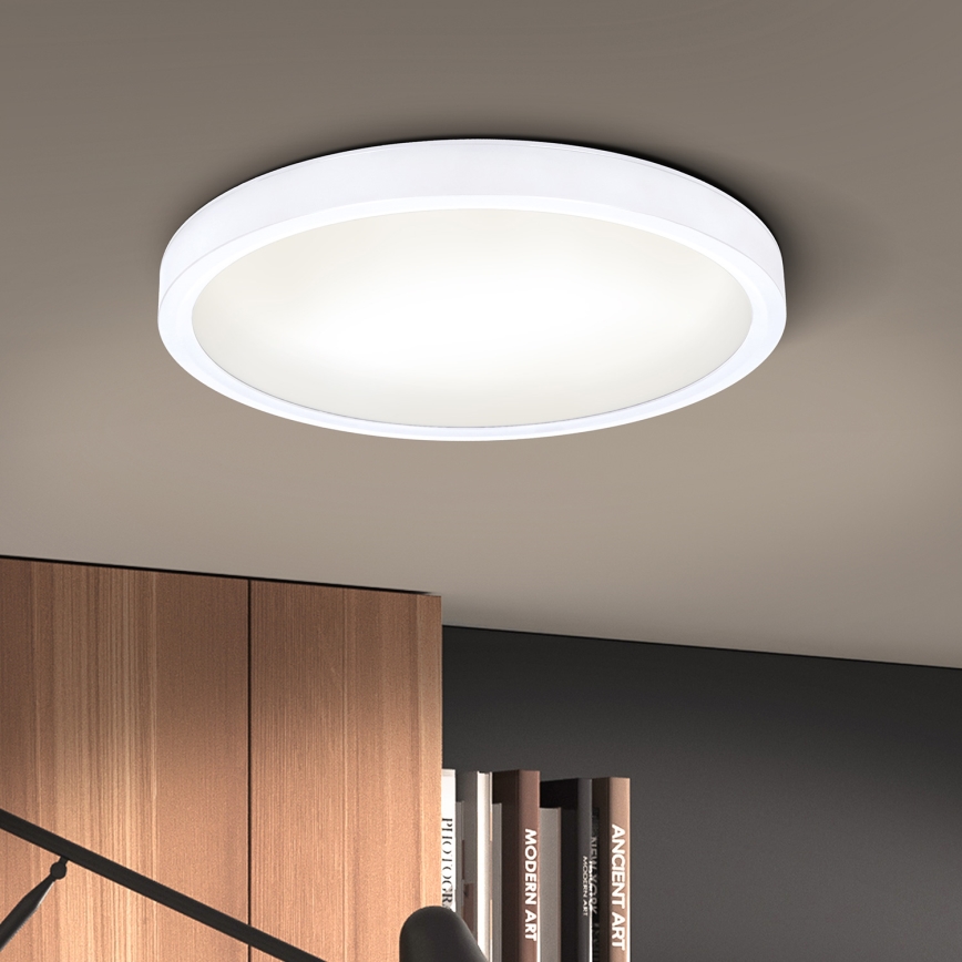 Brilagi - Светодиодный потолочный светильник с регулированием яркости ESTELA LED/36W/230V 3000-6500K диаметр 30 см белый + дистанционное управление