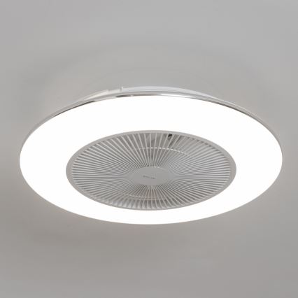 Brilagi - Светодиодный светильник с регулированием яркости и вентилятором AURA LED/38W/230V 3000-6000K белый + дистанционное управление