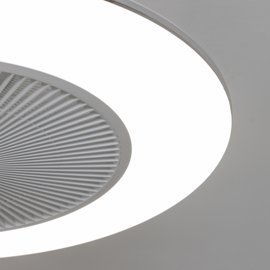 Brilagi - Светодиодный светильник с регулированием яркости и вентилятором AURA LED/38W/230V 3000-6000K белый + дистанционное управление