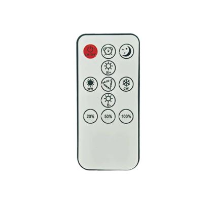 Brilagi - Светодиодный потолочный светильник с регулированием яркости ULTRA SLIM LED/18W/230V 2700-6500K 30x30 см черный + дистанционное управление