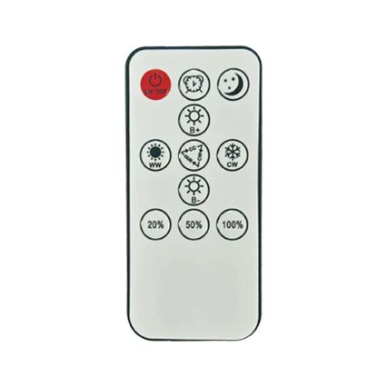 Brilagi - Светодиодный потолочный светильник с регулированием яркости ULTRA SLIM LED/18W/230V 2700-6500K диаметр 30 см белый + дистанционное управление