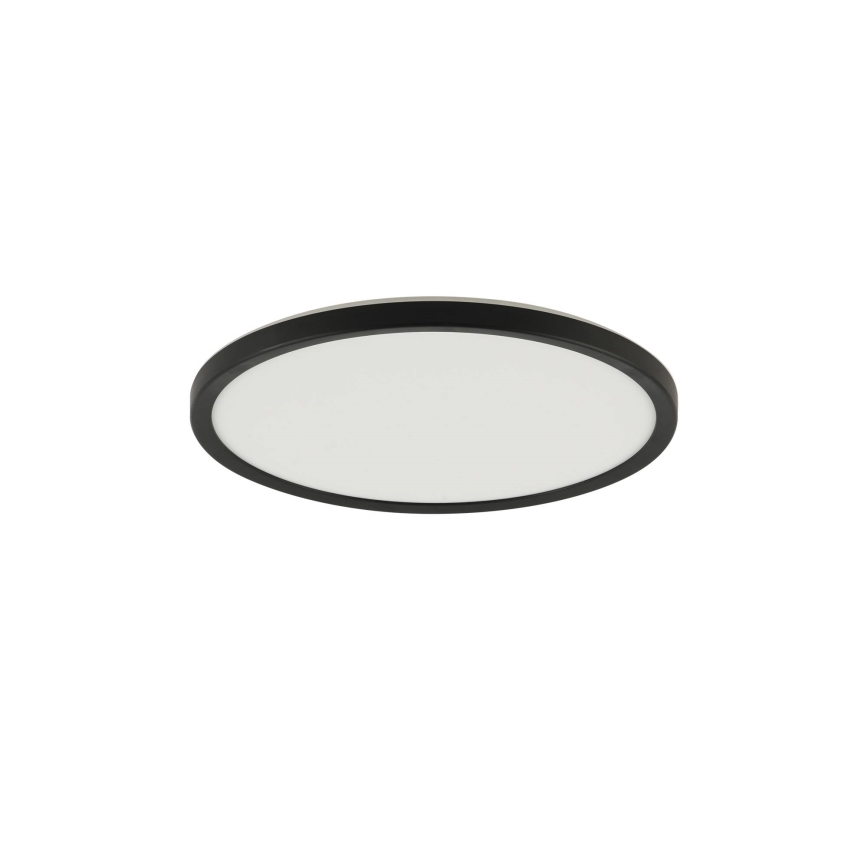 Brilagi - Светодиодный потолочный светильник с регулированием яркости ULTRA SLIM LED/18W/230V 2700-6500K диаметр 30 см черный + дистанционное управление