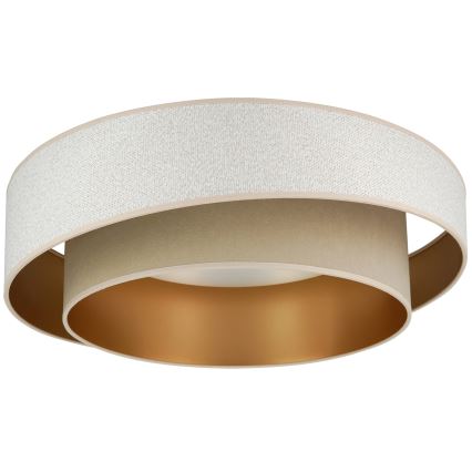 Brilagi - Светодиодный потолочный светильник с регулированием яркости VEGAS SHINE LED/24W/230V диаметр 60 см 3000/4000/6500K кремовый/бежевый + дистанционное управление