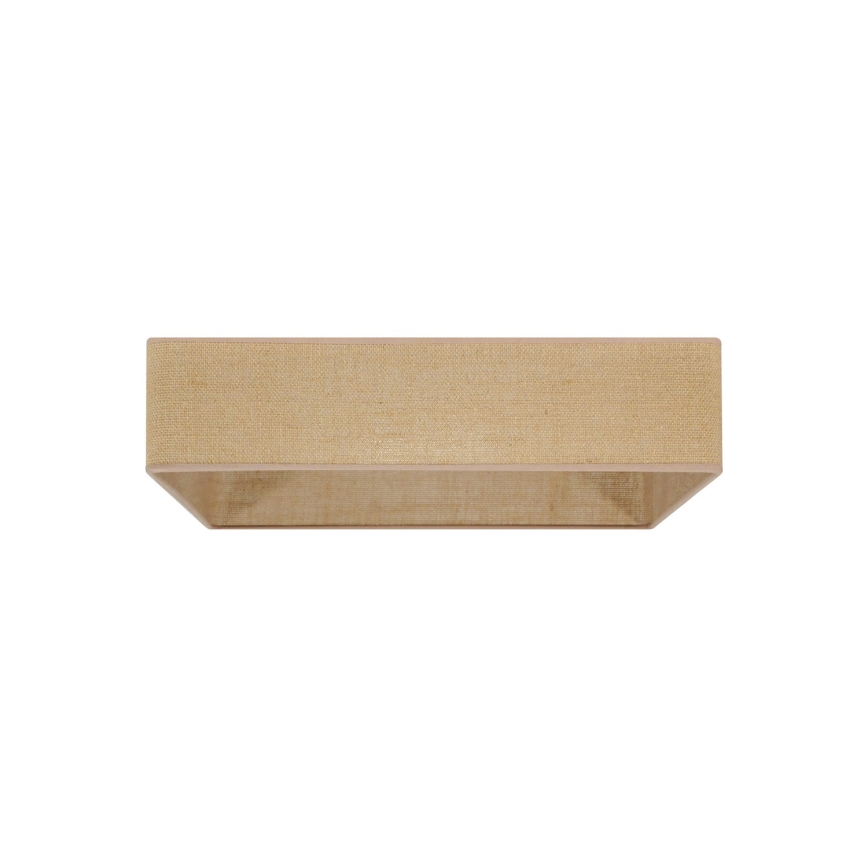 Brilagi - Светодиодный потолочный светильник с регулированием яркости VELVET SQUARE LED/24W/230V 3000/4000/6500K + дистанционное управление коричневый