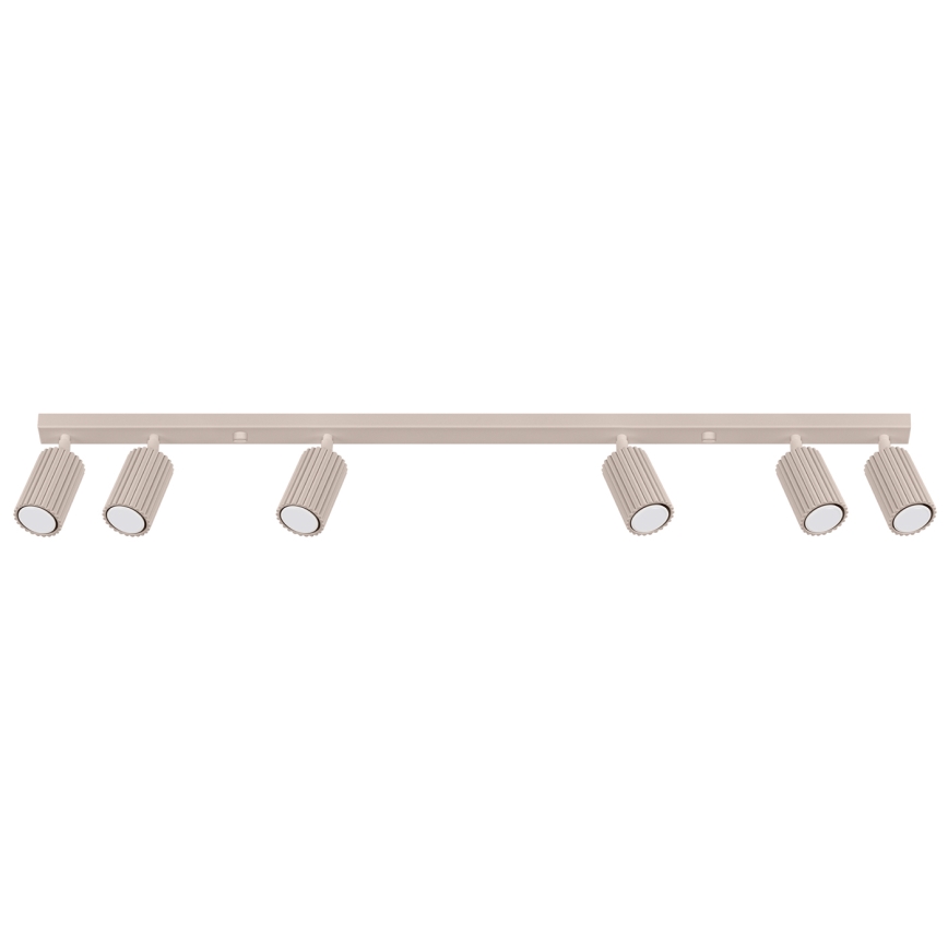 Brilagi - Светодиодный точечный светильник CRESTO 6xGU10/10W/230V taupe