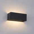 Brilagi - светодиодный уличный настенный светильник DONNANI LED/7W/230V черный IP44