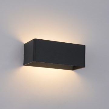 Brilagi - светодиодный уличный настенный светильник DONNANI LED/7W/230V черный IP44