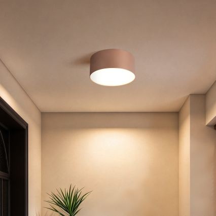 BRILAGI - LED наружный потолочный светильник FORIS LED/14W/230V диам. 12 см бронзовый IP44