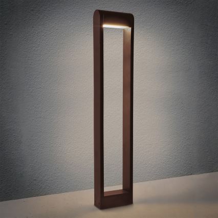 Brilagi - светодиодный уличный светильник CROTONE LED/7 Вт/230 В коричневый IP54 80 см