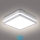 Brilagi - светодиодный уличный светильник с датчиком BENE LED/24W/230V 26x26 см белый IP54
