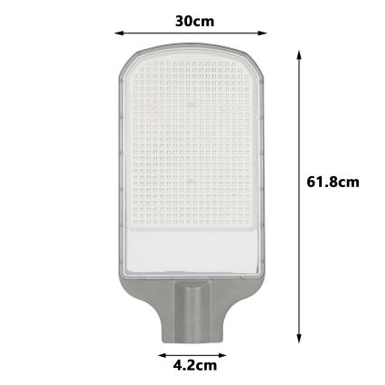 Brilagi - Светодиодный уличный светильник URBANLIGHT LED/250W/230V, серый, IP65
