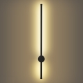 Brilagi - Светодиодный уличный настенный светильник AURA LED/12W/230V 3000K IP54 65 cm чёрный CRI 90
