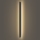 Brilagi - Светодиодный уличный настенный светильник LINEAR LED/32W/230V 3000K IP65 140 cm черный