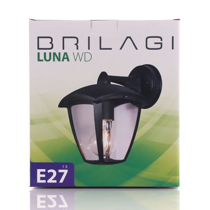 Brilagi - Светодиодный уличный настенный светильник LUNA 1xE27/60W/230V IP44