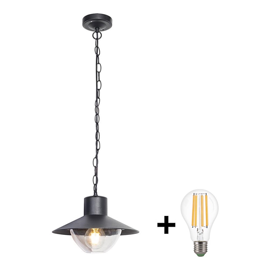 Brilagi - Светодиодный уличный подвесной светильник VEERLE 1xE27/60W/230V IP44
