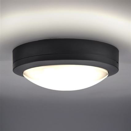 Brilagi - Светодиодный уличный потолочный светильник LED/13W/230V диаметр 17 см IP54 антрацит