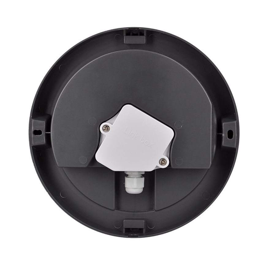 Brilagi - Светодиодный уличный потолочный светильник LED/20W/230V диаметр 23 см IP54 антрацит